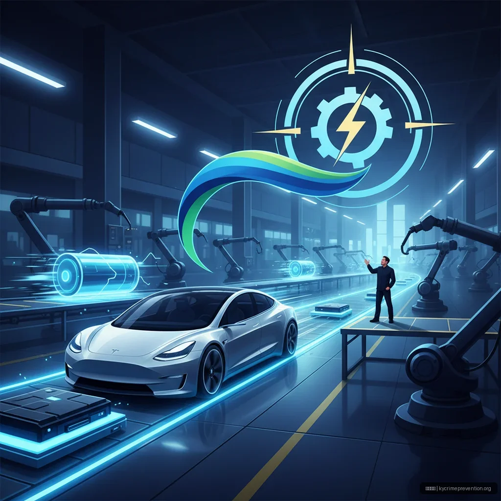 开云体育 - 特斯拉宣布新型电池制造技术：生产效率大幅提升 配图1